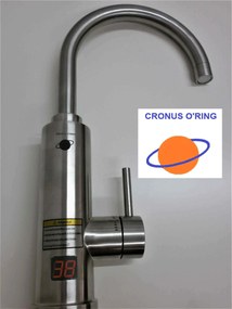 Ταχυθερμαντήρας βρύση CRONUS O’ RING ΚΑ8 SS – Inox, Ανοξείδωτο