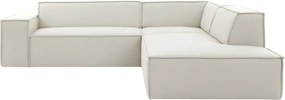 Γωνιακός καναπές Fubu S-Εκρού-Δεξιά