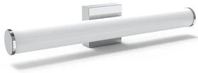 Απλίκα Φωτιστικό Τοίχου Μπάνιου 60cm LED 15W IP44 3CCT PLUS Eurolamp-144-80541-Νίκελ Ματ 144-80541