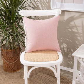 Μαξιλάρι Διακοσμητικό (Με Γέμιση) Laredo 06 Pink Teoran 43X43 Cotton-Polyester