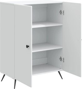 vidaXL Πλαϊνό γραφείο Λευκό 66 x 34,5 x 90 εκ Επεξεργασμένο Ξύλο