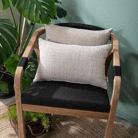 Μαξιλαροθήκη Διακοσμητική Noto 02 Beige Teoran 30X50 Cotton-Polyester