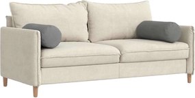 vidaXL Μαξιλάρια Στήριγμα 2 pcs Σκούρο Γκρι Ø 25 x 70 cm