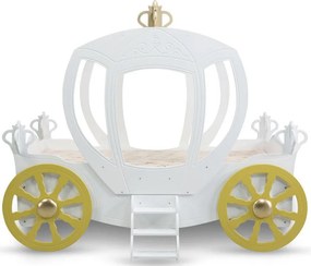 Παιδικό Κρεβάτι Princess Cariage-Leuko