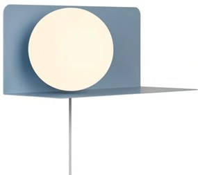 Απλίκα Φωτιστικό Τοίχου E14 25W IP20 Konchi Nordlux-2312931006-Μπλε 2312931006
