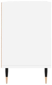vidaXL Έπιπλο Τηλεόρασης Λευκό 69,5x30x50 εκ. από Επεξεργασμένο Ξύλο