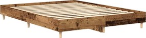 vidaXL Πλαίσιο κρεβατιού χωρίς στρώμα 150x200 εκ. Επεξεργασμένο Ξύλο