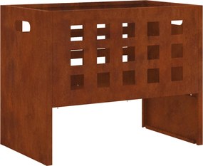 vidaXL Φωτιά Καφέ 50 x 30 x 40 εκ. Ατσάλι