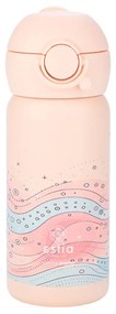 Θερμός Παιδικό Ανοξείδωτο Με Καλαμάκι Whimsy Wonders 350ml-7x7x18εκ. Estia 01-23492