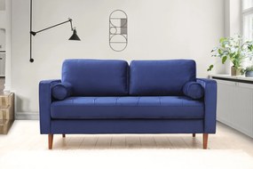 2-Seat Sofa Rome - Navy Blue Navy Blue