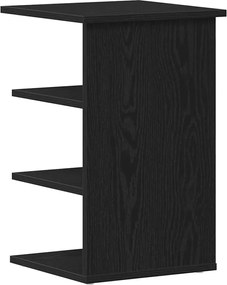 vidaXL Βοηθητικό ντουλάπι Μαύρη Οξυά 35 x 35 x 55 εκ.