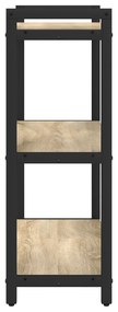 vidaXL Βιβλιοθήκη Sonoma Δρυς 60 x 30 x 83 εκ Επεξεργασμένο ξύλο