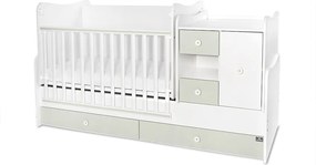 BED MINI MAX NEW 190/72 COLOUR WHITE/MILKY GREEN
