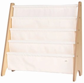 Βιβλιοθήκη 3SPROUTS από ανακυκλωμένο ύφασμα cream