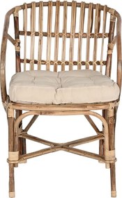 Hagestol Home ESPRIT Bamboo ρατάν 58 x 65 x 85 cm