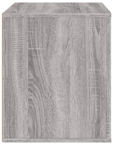 vidaXL Κομοδίνο Γκρι Sonoma 50x39x47 εκ.