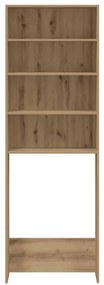 vidaXL Ντουλάπι πλυντηρίου ρούχων Artisan Oak 64x24x190 cm