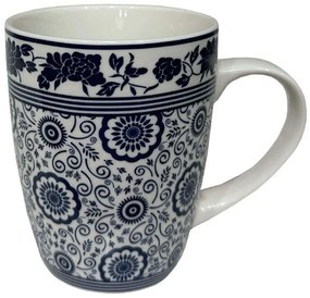 Κούπα Felicia 028877 8x8x11cm White-Blue Πορσελάνη