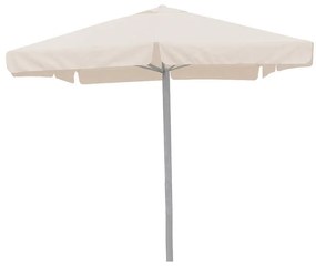Ομπρέλα Εκρού Αλουμίνιο/Ύφασμα 3x3m