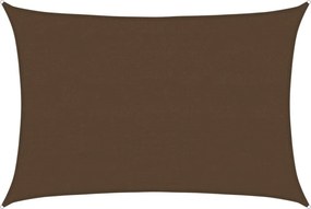 vidaXL Πανί Σκίασης Καφέ 4 x 6 μ. από HDPE 160 γρ./μ²