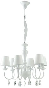 Φωτιστικό Οροφής I-Arthur/6 White Luce Ambiente Design Crystal, Metal