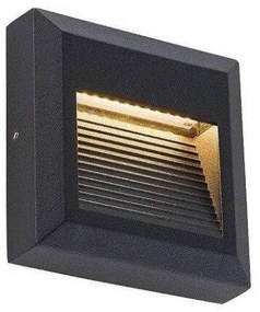 Απλίκα Φωτιστικό Τοίχου Μαύρο Sidewalk Square Led 8148 Nowodvorski-8148-Μαύρο 8148
