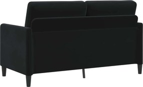 vidaXL Καναπές με Αποθήκευση Μαύρο 152 x 78 x 87 εκ Πολυεστέρας