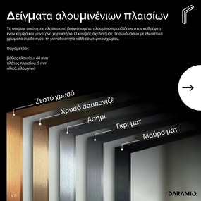 Καθρέφτης με Φως LED F5