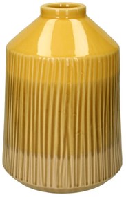 Βάζο ArteLibre Κίτρινο Κεραμικό 18x18x25.5cm