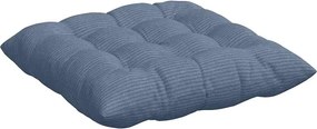 vidaXL Μαξιλάρια καθισμάτων 4 pcs Μπλε 40 x 40 x 6 cm