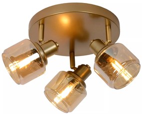 Φωτιστικό Οροφής Lucide 77979-13-02 BJORN Χρυσό Χρώμα (Gold Coloured)