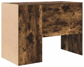 vidaXL Γραφείο Καπνιστό Δρύς 102 x 50 x 75 εκ Επεξεργασμένο ξύλο