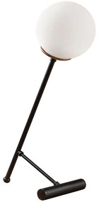 Φωτιστικό Επιτραπέζιο Golf 584TTM1716 30x30x51cm 1xE27 40W Black-White Opviq