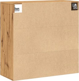 vidaXL Ντουλάπι Τοίχου Αρτισιανή Δρυς 80x33x80 εκ. Επεξεργασμένο Ξύλο