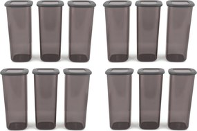 Storage Box Set (12 Pieces) BNMPOLYWS12-17 White