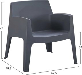 ΣΕΤ LOUNGE 3ΤΜΧ SLEEK HM21274.10 ΓΚΡΙ ΠΟΛΥΠΡΟΠΥΛΕΝΙΟ