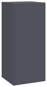 vidaXL Βάση φυτών 3 pcs Ανθρακί Ατσάλι