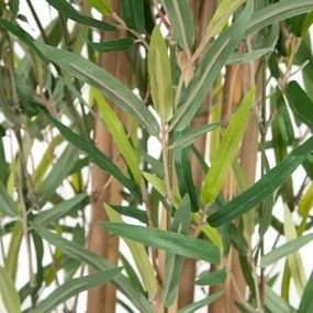 Διακοσμητικό φυτό μπαμπού σε πράσινο χρώμα 50x50x150εκ