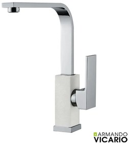 Μπαταρία Νεροχύτη Κουζίνας Kubo White Granite 35510-1300