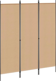 vidaXL Διαχωριστικό Δωματίου Μπεζ 150 x 180 cm Ύφασμα