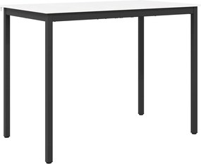 vidaXL Τραπέζι μπαρ Λευκό 140 x 80 x 105 εκ. Στερεά ξυλεία πεύκου