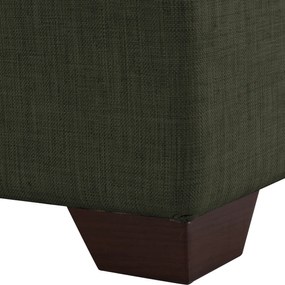 ΚΑΝΑΠΕΣ ΚΡΕΒΑΤΙ GHUFRAN ΓΩΝΙΑ ΑΝΑΣΤΡΕΨΙΜΗ DARK OLIVE ΜΕ ΑΠΟΘΗΚΕΤΙΚΟ ΧΩΡΟ HM3244.05 202x140x78Yεκ.