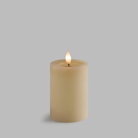 Κερί LED με κέρινο περίβλημα, ύψος 13,5 cm, CASPAR