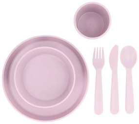 Παιδικό Σετ Φαγητού 7τμχ Tutete Lilac 61-74695