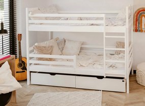 NEMO 80x200 white bunk bed Lano Furniture