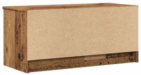 ντουλάπι τηλεόρασης vidaXL Παλιό ξύλο 80x35x36,5cm Κατασκευασμένο ξύλο