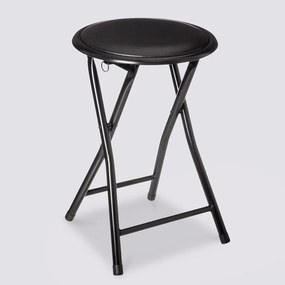 Πτυσσόμενο Σκαμπό (Φ30x45) F-V Black 140291A