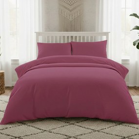 Ζεύγος Μαξιλαροθήκες (53x72) Melinen Lavish Satin Φούξια