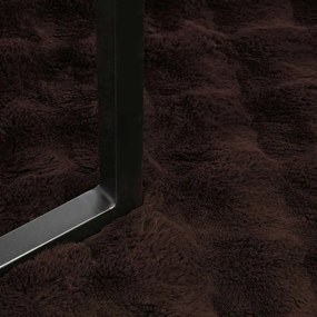 vidaXL Ψεύτικη κουβέρτα από κουνέλι 4 pcs Καμηλοπάρδαλη 130 x 150 cm