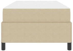 vidaXL Σκελετός Κρεβατιού Ανοιχτό γκρι 90 x 190 cm Βελούδο